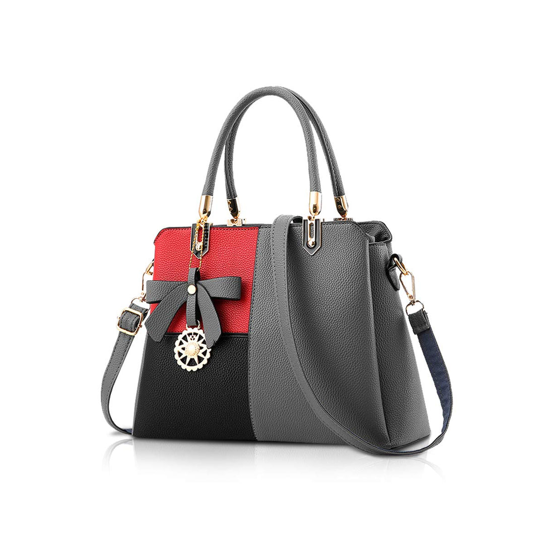 NICOLE&DORIS Damen Handtasche Schultertasche Frau Top Griff Taschen Umhängetasche Retro Weiblich Des