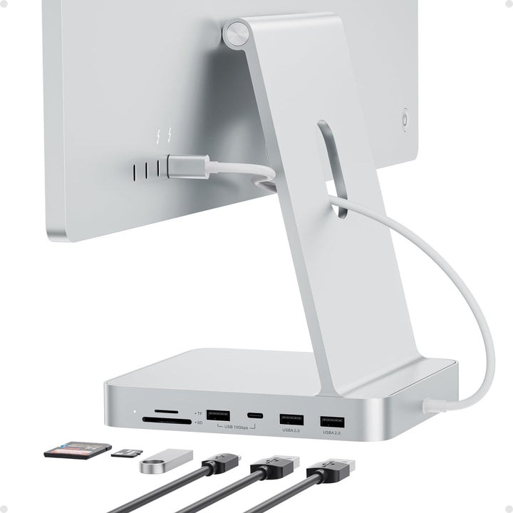 USB C HUB Für iMac 24" 2021/2023/2024, 7 In 1 iMac USB-Hub Für iMac M1/M3/M4, iMacZubehör Mit USB C
