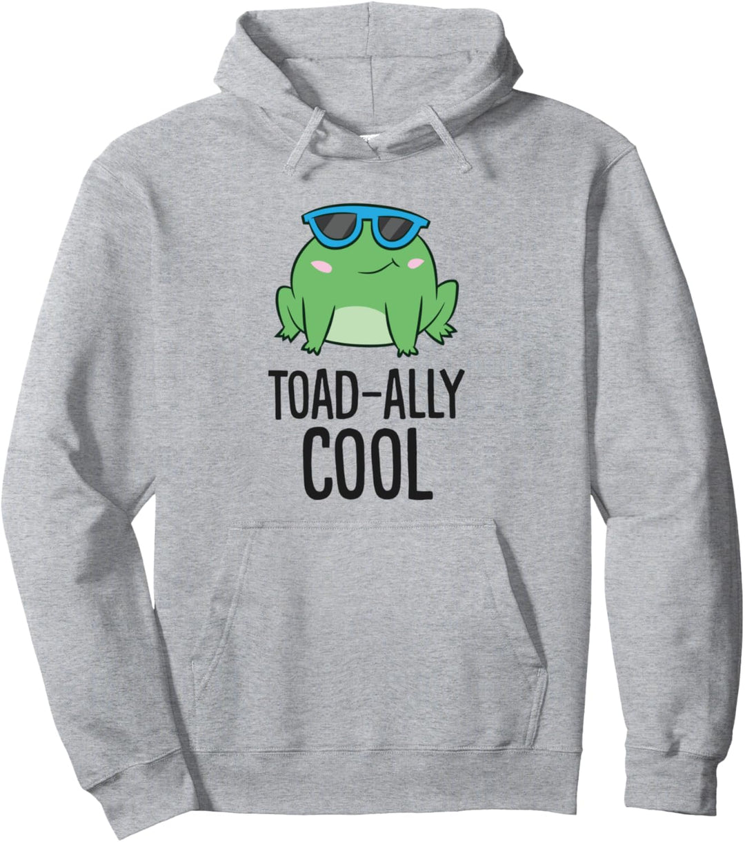 Kröten-Ally Niedliche Amphibie Frosch Lustige Kröte Pullover Hoodie