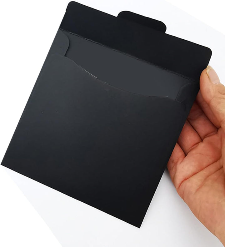 Cd-Hüllen 50 Stück Kraftpapier Dvd-Umschläge Halter Blanko Cd-Papier Karton Cd-Kraftpapier Aufbewahr