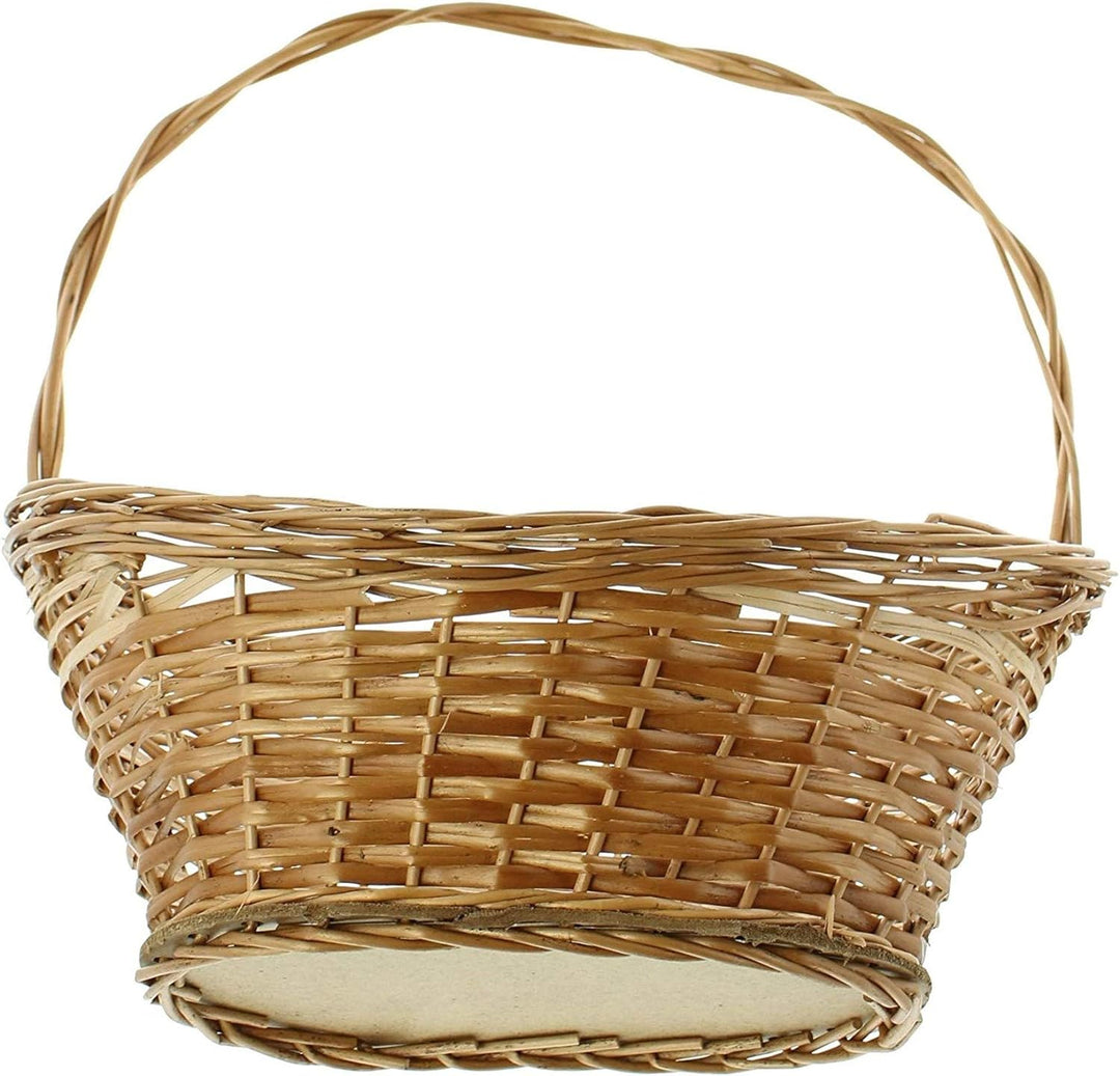 Präsentkorb "Natur" aus Weide in 3 Grössen, Geschenkkorb leer, Henkelkorb, Weidenkorb, Buffetkorb au