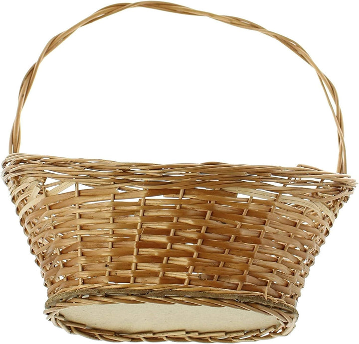 Präsentkorb "Natur" aus Weide in 3 Grössen, Geschenkkorb leer, Henkelkorb, Weidenkorb, Buffetkorb au