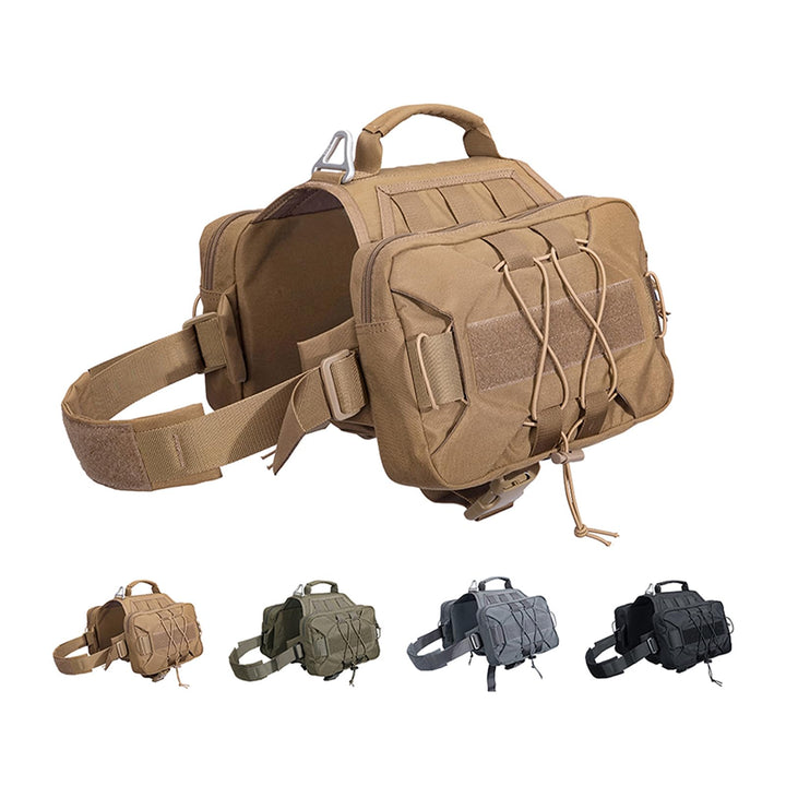 EXCELLENT ELITE SPANKER Service Jagd Hund Rucksack Rucksack Hundegeschirr Satteltasche Hunderucksack
