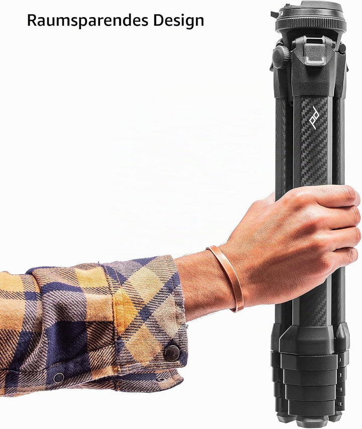Peak Design Travel Tripod - Aluminium-Reisestativ Single, Single