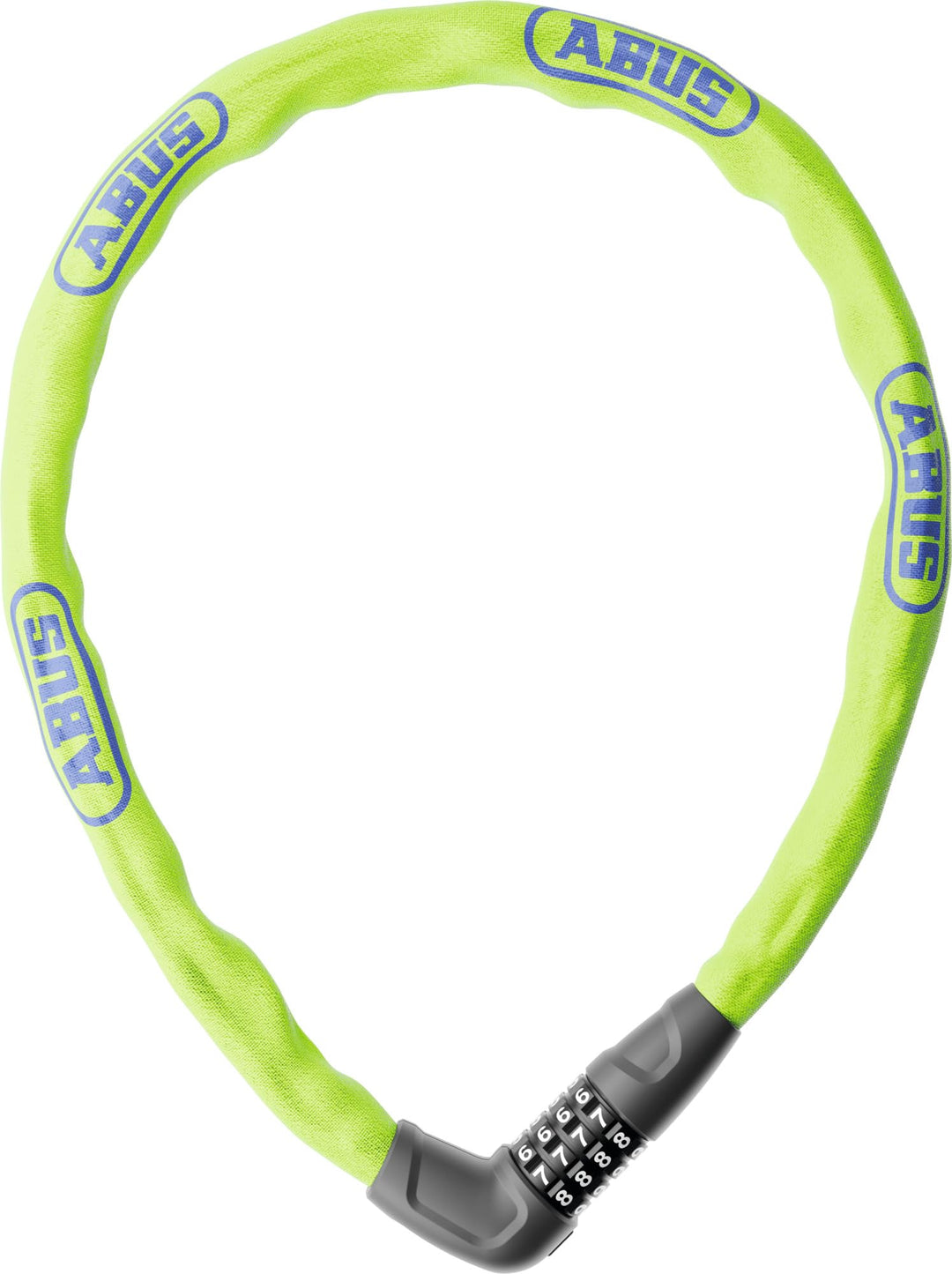 ABUS Kettenschloss Steel-O-Chain 5805C – Zahlenschloss aus 5 mm starken Stahlkette – ABUS-Sicherheit