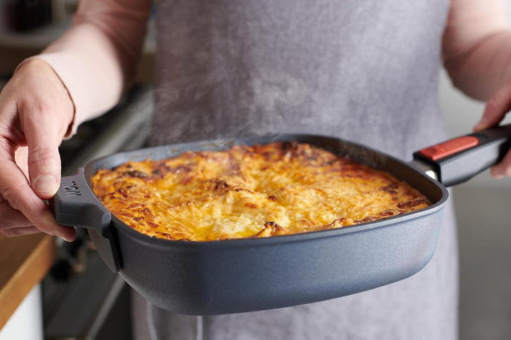 Woll Diamond Lite Guss-Pfanne viereckig - Induktiv, 24 x 24 cm, 5,5 cm hoch - Geeignet für alle Herd