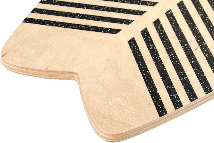 JUCKER HAWAII Balance Boards - Trick & Surf Balanceboard (100% Echtholz) mit extra rutschfester Ober