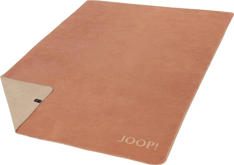 JOOP! Plaid Uni-Doubleface | Kupfer-Sand - 150 x 200 150x200 cm Kupfer-sand, 150x200 cm Kupfer-sand