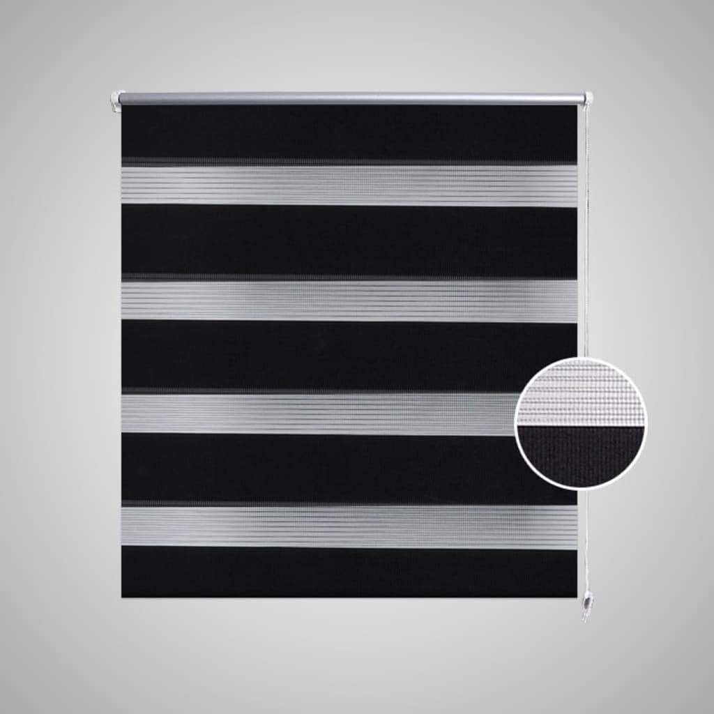 WIFESE Doppelrollo Verdunkelungsrollo Fenster Rollos FüR Innen Rollos FüR Fenster Ohne Bohren Doppel