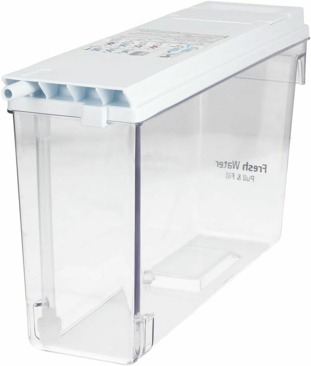 LUTH Premium Profi Parts Wassertank 4liter mit Deckel LG AJL74372102 für Kühlgefrierkombination