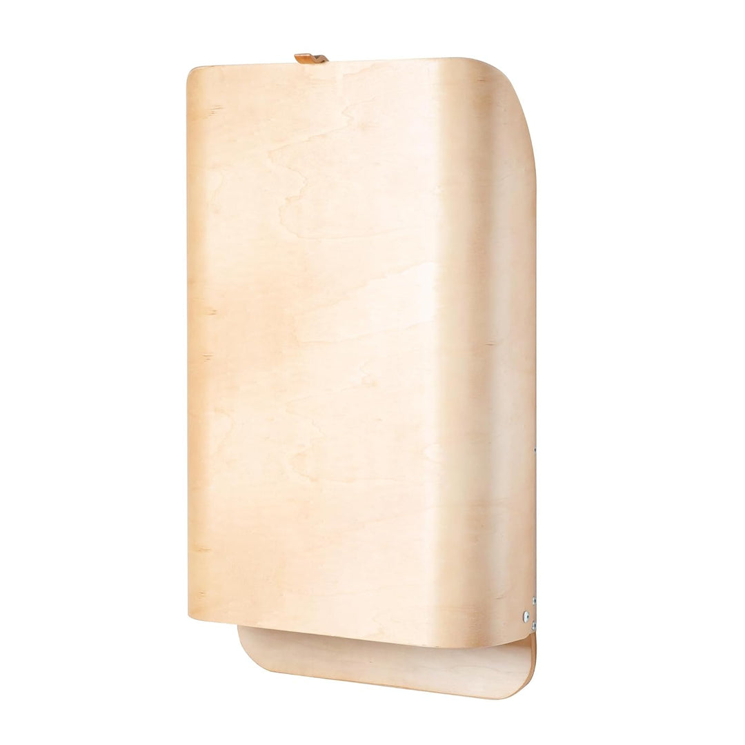 roba Wandwickelregal - Klappbares Wickelregal aus Holz natur + Wickelauflage roba Style Frosty green