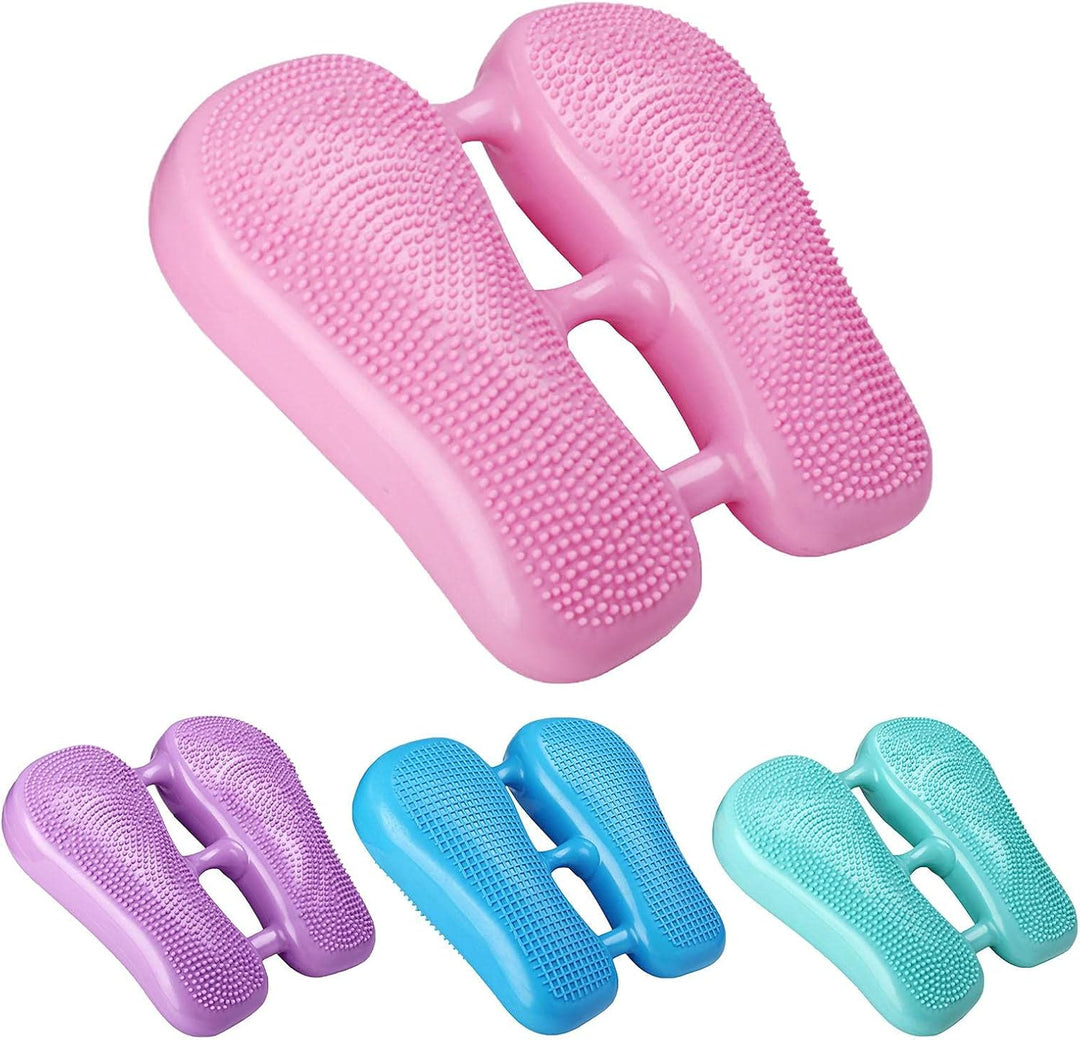 Balance Stepper für Übungen, 4 in 1 aufblasbares Balance Board mit Nadelpumpe, Frauen-Familien-Übung