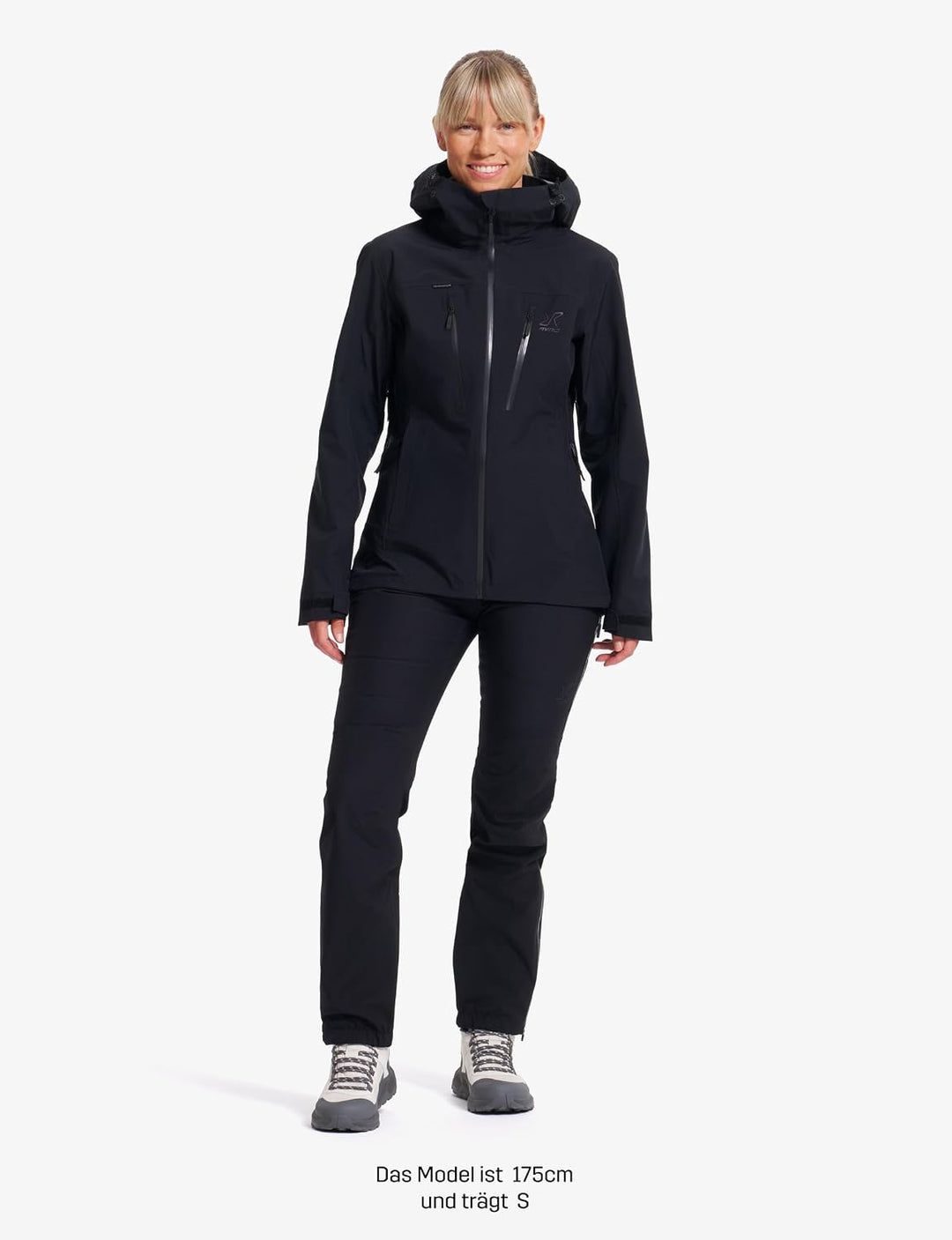 RevolutionRace Silence Proshell 3L Jacket, Damenjacke, belüftete und wasserdichte Jacke für Wanderun