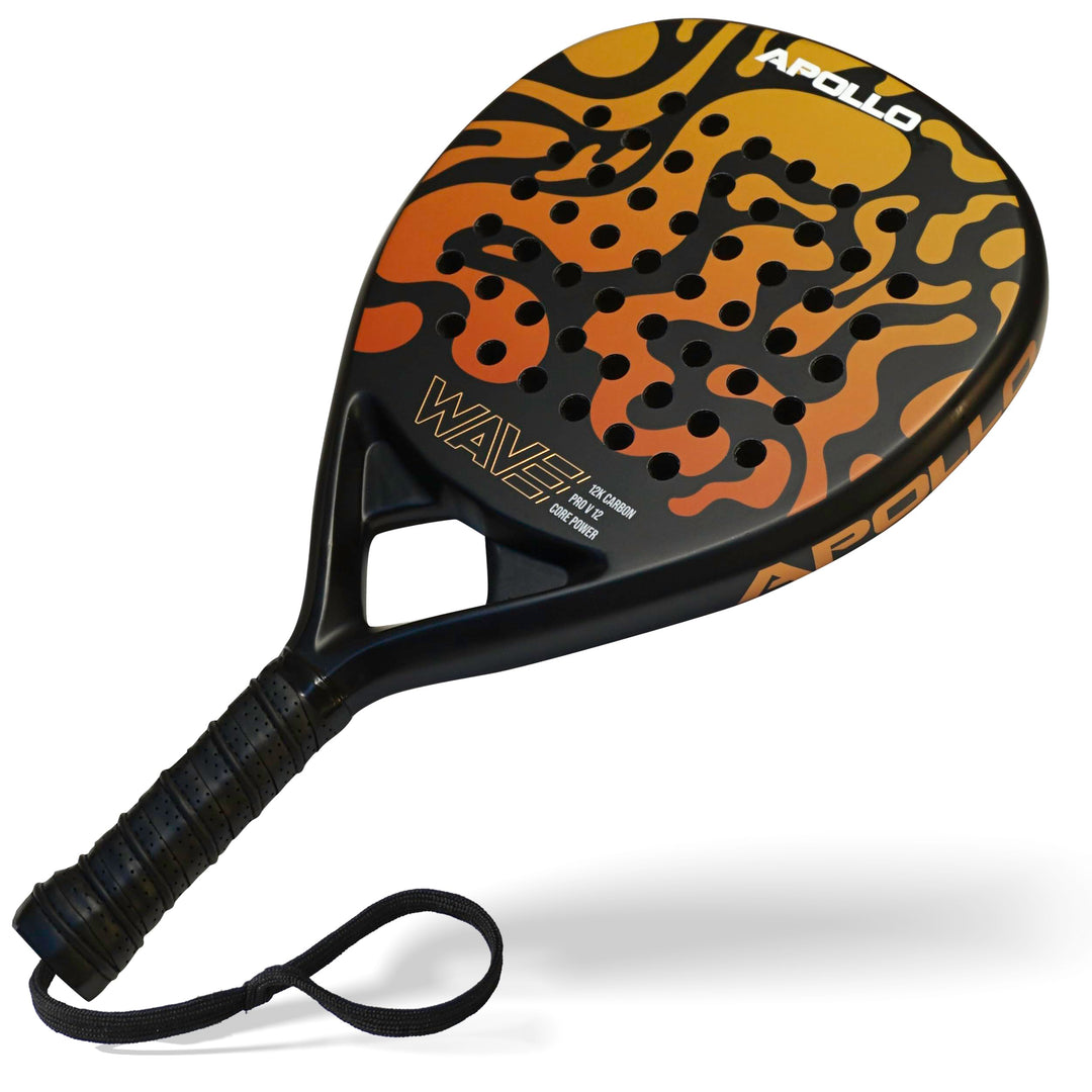 Apollo Padel Schläger - Padelschläger für Anfänger und Fortgeschrittene, Carbon-Schläger für Damen u