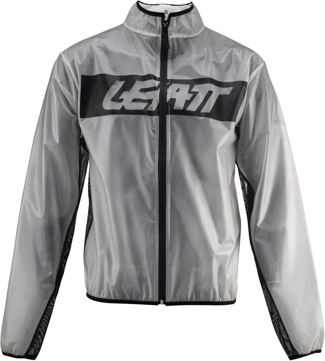 Leatt MTB-Regenjacke RaceCover Smoke XL Schwarz, XL Schwarz