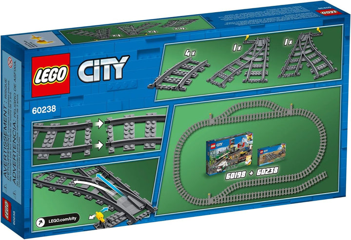 LEGO City 60238 - Weichen (8 Teile) - 2018