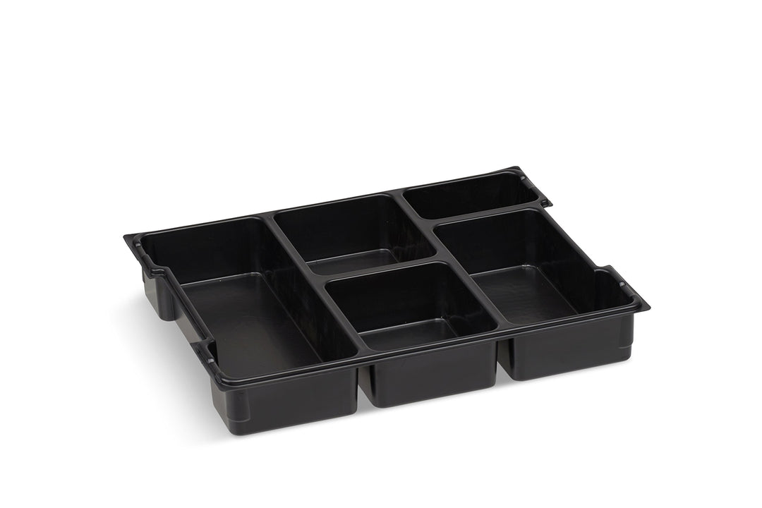Sortimentskasten Kunststoff | Bosch Sortimo L-BOXX 102 Insetbox 5-fach | Erstklassige Sortierboxen f