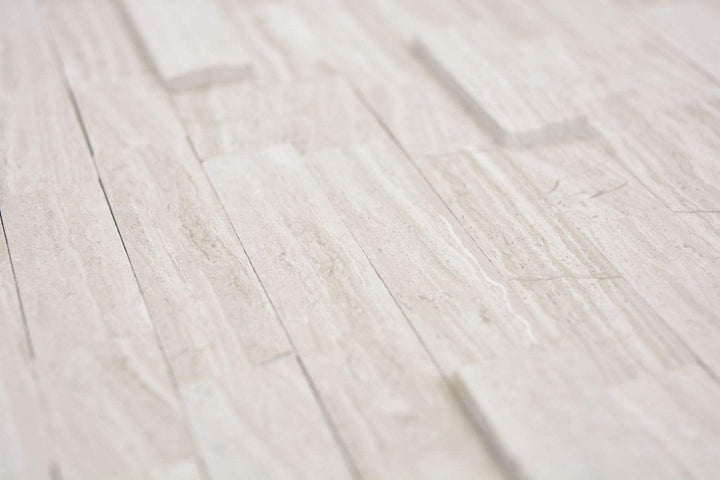 Selbstklebnde Mosaikmatte Verbund Naturstein grey für WAND KÜCHE Wandverblender Fliesenspiegel Verkl