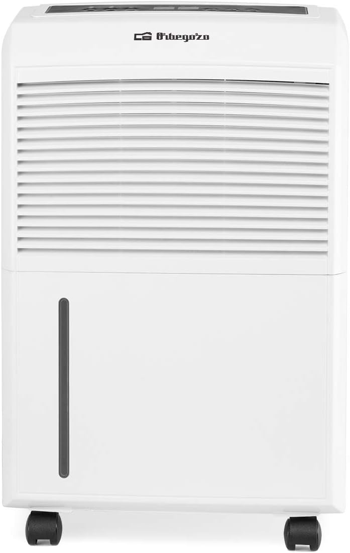 Orbegozo DH 3000 - Luftentfeuchter mit starker Leistung von 30 l pro Tag, Kühlmittel R290, Behälter