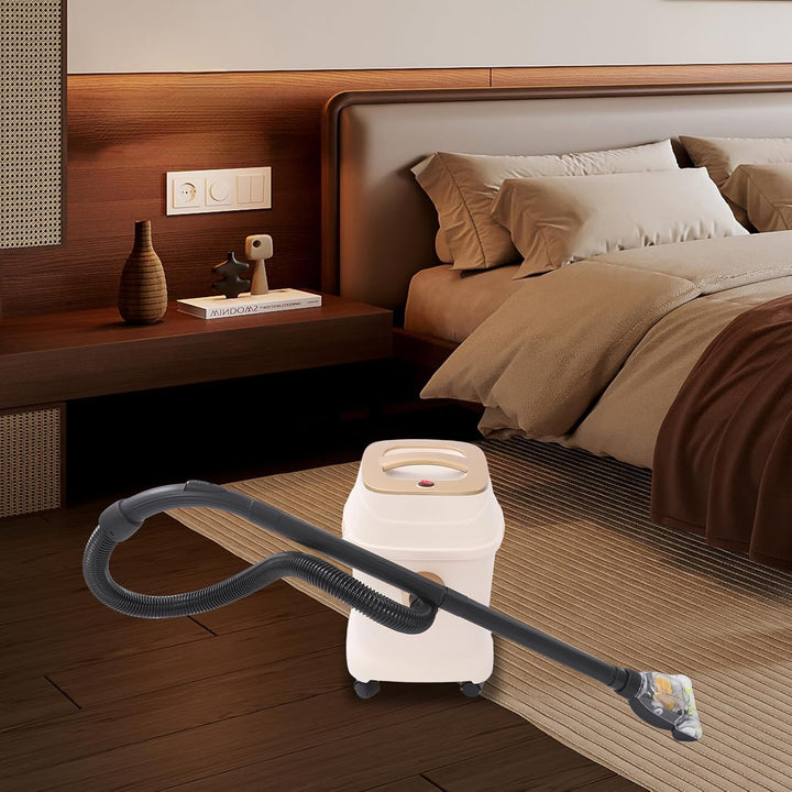 Staubsauger mit Beutel, 1000W 220V Vacuum Cleaner Edelstahl Nass-/Trockensauger, Fassungsvermögen 18
