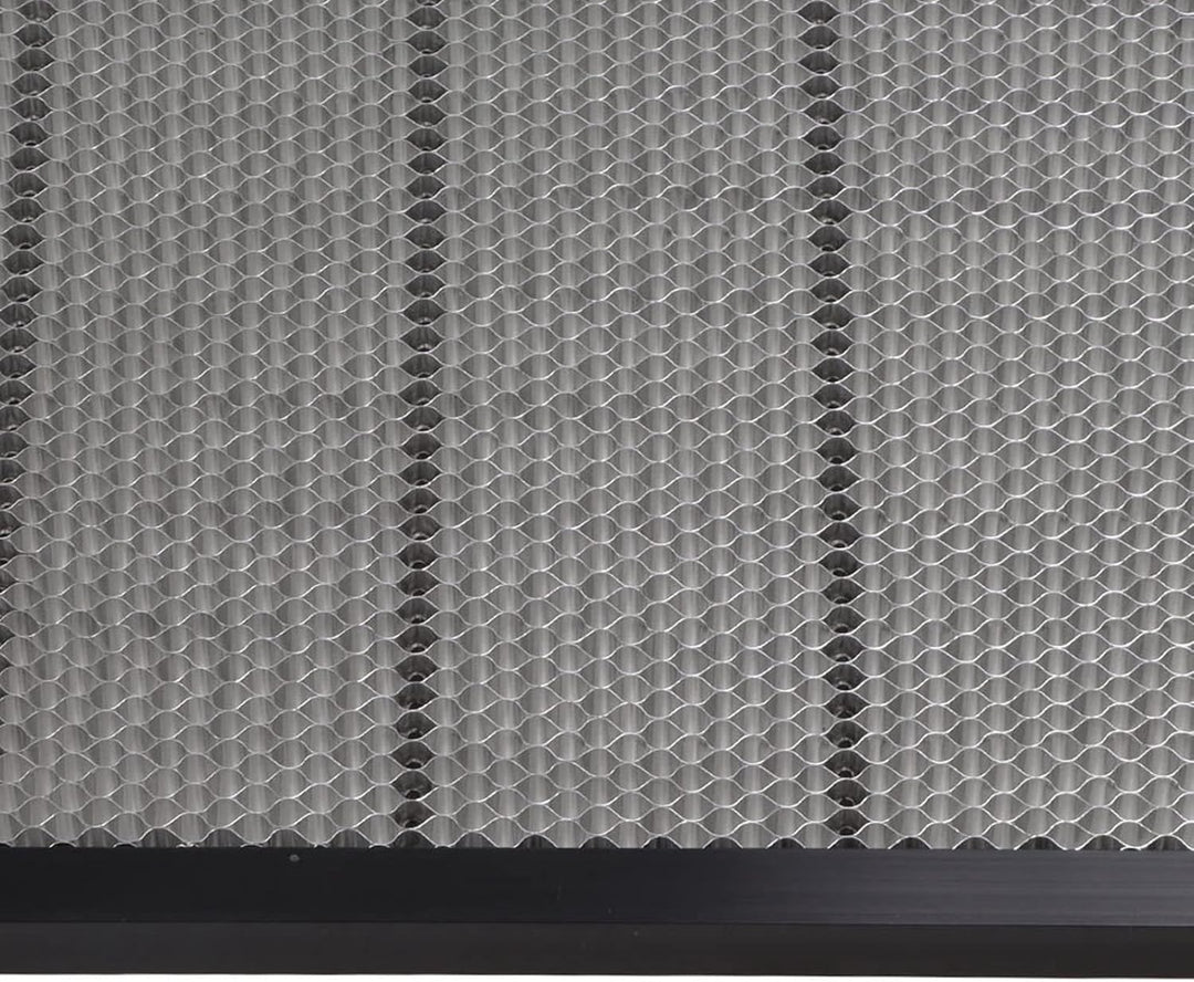 Laser-Arbeitstisch, 400 x 400 mm, Mesh-Design, Aluminiumlegierung, Waben-Arbeitsplattenplattform