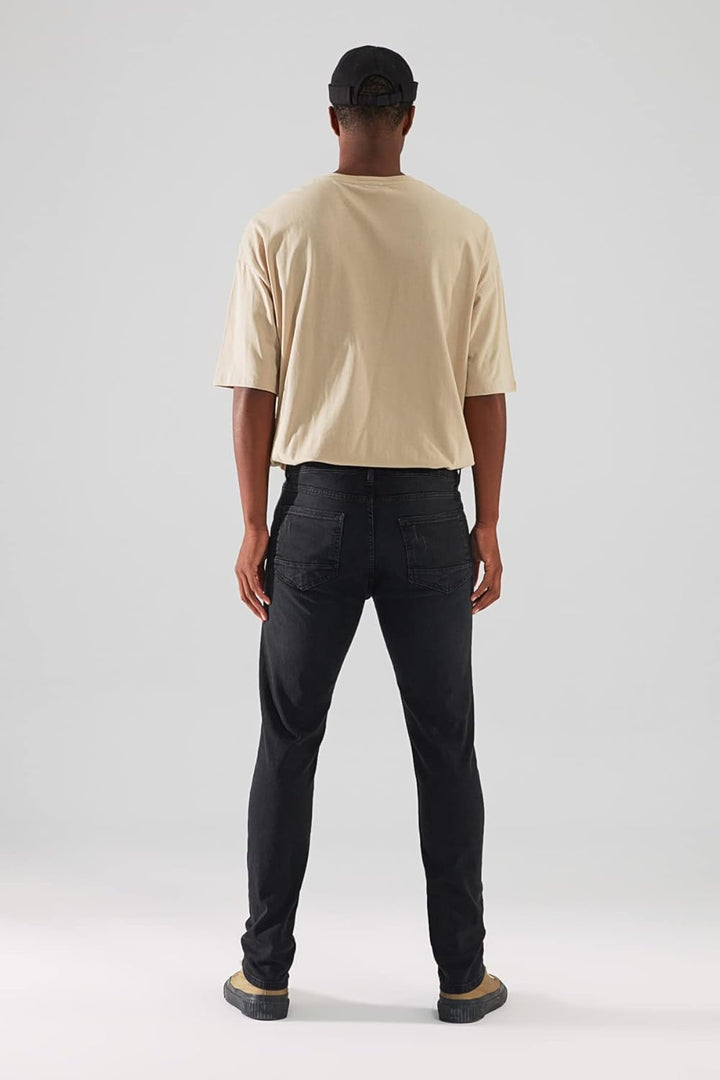 TRENDYOL Herren Schwarze Männliche Dünne Neue Jeans 32 Schwarz, 32 Schwarz