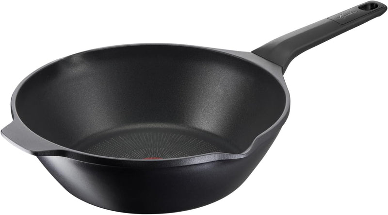 Lagostina Aroma Wok Antihaftbeschichtung aus druckgegossenem Aluminium, Ø 28 cm, Induktionspfanne, G