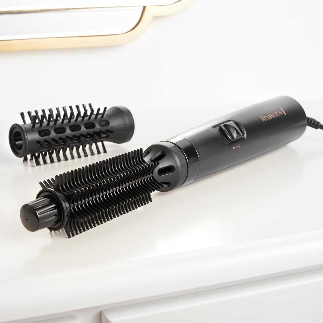 Remington Warmluftbürste [inkl. 2 Aufsätze: 19mm &amp; 25mm Rundbürste] Blow Dry&amp;Style (trocknet &amp; stylt