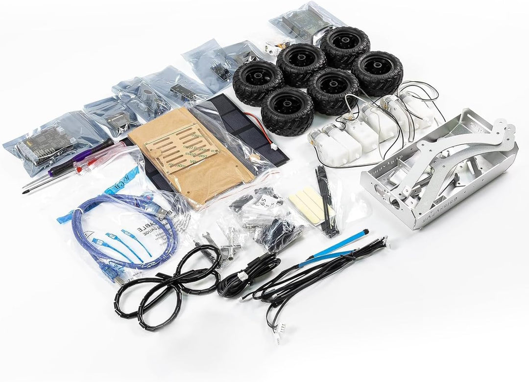 SUNFOUNDER GalaxyRVR Mars Rover Kit, Smartes Video-Roboterauto-Kit kompatibel mit Arduino mit ESP32