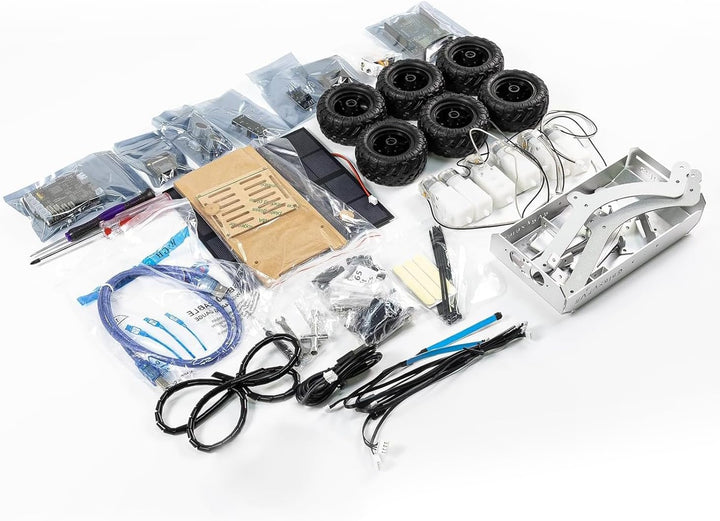 SUNFOUNDER GalaxyRVR Mars Rover Kit, Smartes Video-Roboterauto-Kit kompatibel mit Arduino mit ESP32