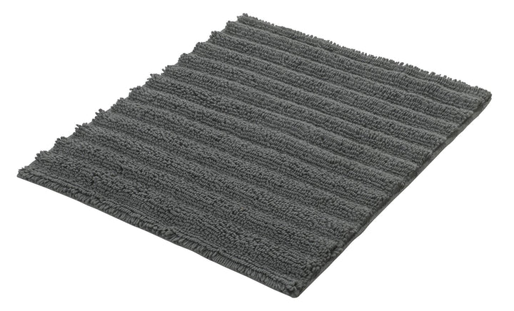 Kleine Wolke Badteppich Yara, Farbe: Schiefer, Material: 100% Baumwolle, Grösse: 50x 60 cm 50x 60 cm