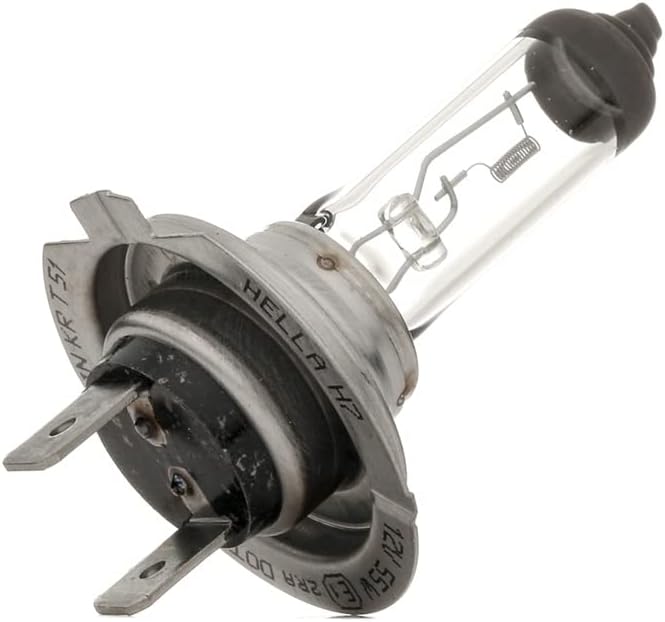 HELLA 1K0 008 191-001 FF/Halogen-Scheinwerfereinsatz, Fernscheinwerfer - 90mm Essential - 12V - rund