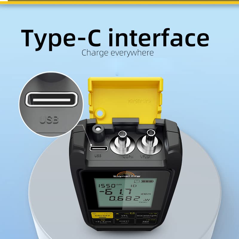 Signal fire Optisches Leistungsmessgerät Rotes Licht All-in-One OPM professionelles wiederaufladbare