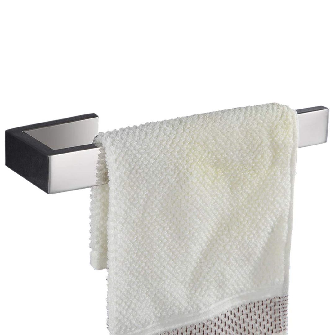 Flybath Handtuchhalter Wand Bad Küche 304 Edelstahl Spiegel Poliert 21 cm | Rostschutz, Robust, Mode