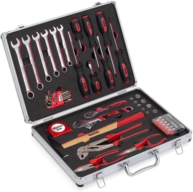 KREATOR KRT951001 - Juego de herramientas 51 piezas