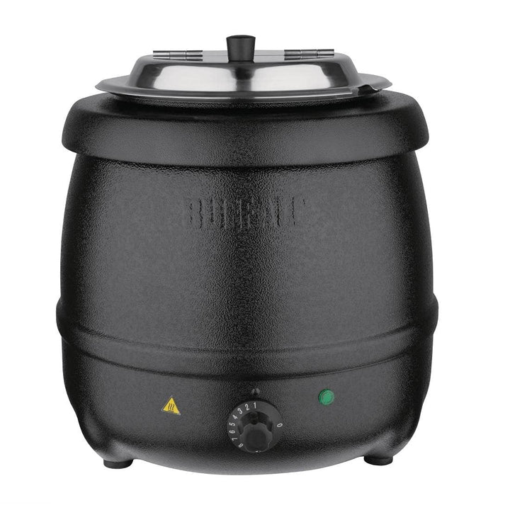 Buffalo Soup Kettle. 10 Litre. Black Schwarz 10 Litre/360 x 345 mm