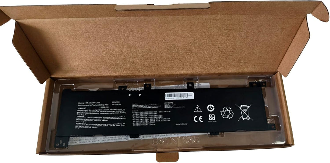 B31N1635 Akku für ASUS VivoBook A705U A705UA X705U X705UA X705UB X705UF X705UV X705UN X705UQ X705N X