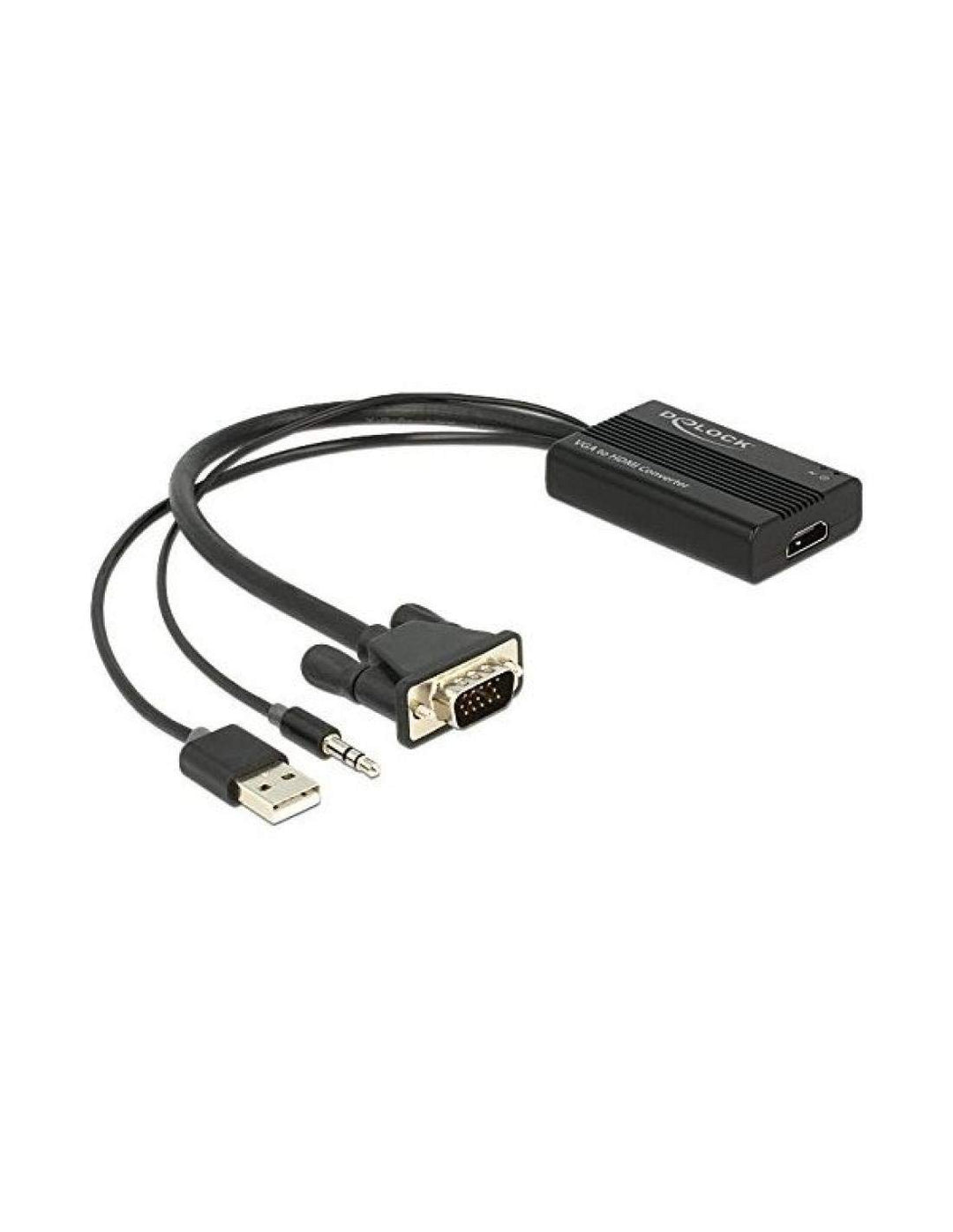 Delock 62597 VGA zu HDMI Adapter mit Audio