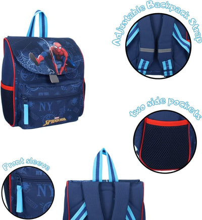 mybagstory - Kleiner Rucksack – Spiderman – Kinder – Schule – Kindergarten – Kindergarten – Krippe –