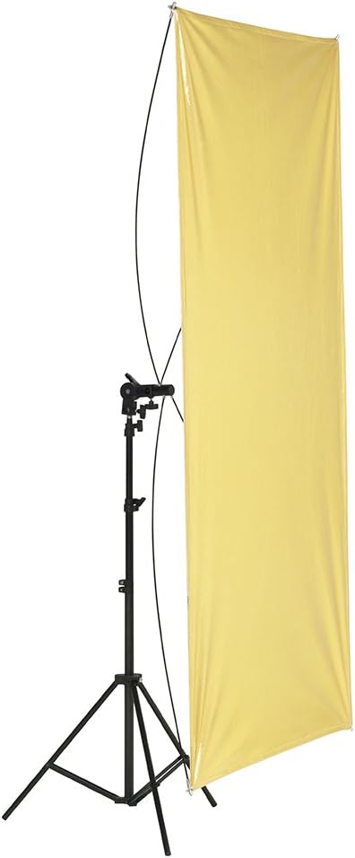 Neewer 90 x 180 cm Foto Studio Flat Panel Light Reflektor mit 360 Grad drehbar Halterung und Trageta