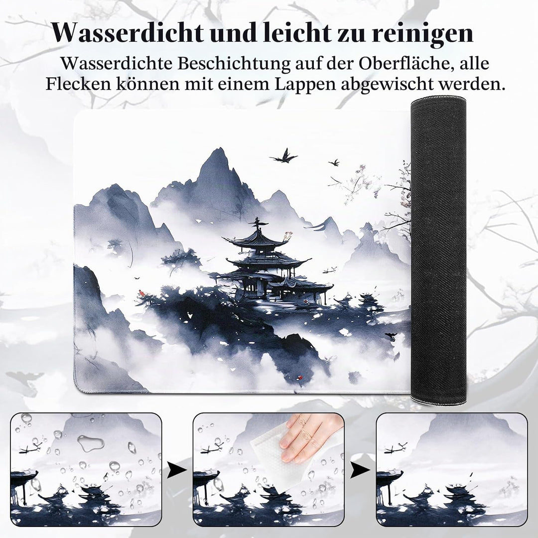 XXL Mauspad, Anime Mousepad 900x400mm, Gaming Mausepad Improved Precision and Speed, Mousepad mit Ve