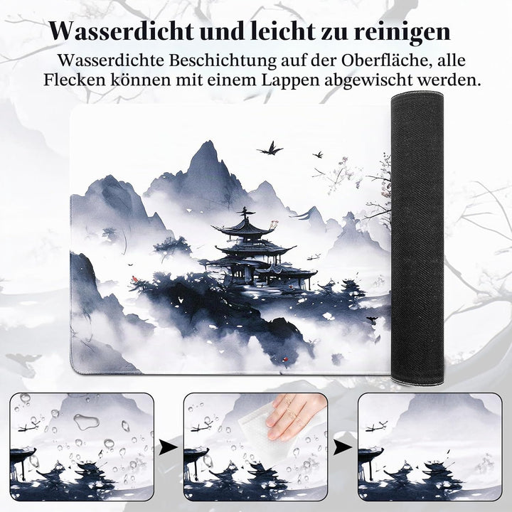 XXL Mauspad, Anime Mousepad 900x400mm, Gaming Mausepad Improved Precision and Speed, Mousepad mit Ve
