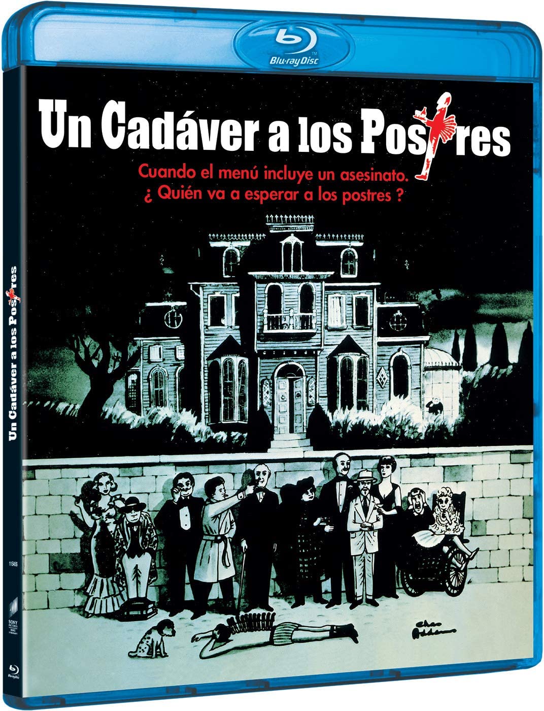 Eine Leiche zum Dessert (1976) Murder by Death Blu Ray mit deutschem Ton, Blu-ray