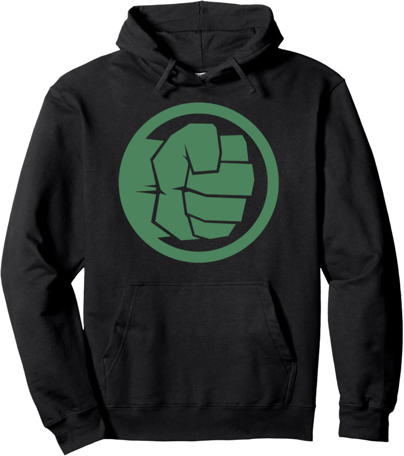 Marvel Hulk Large Center Chest Logo Pullover Hoodie