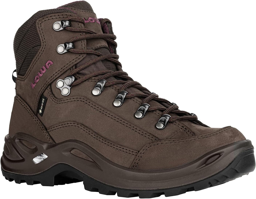 LOWA Renegade GTX MID Unisex Wanderstiefel Outdoor Goretex 37 EU Braun, 37 EU Braun