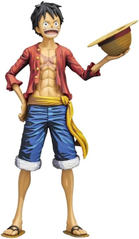 BANPRESTO One Piece Actionfigur Monkey. D. Luffy aus Kunststoff. Manga Dimensions