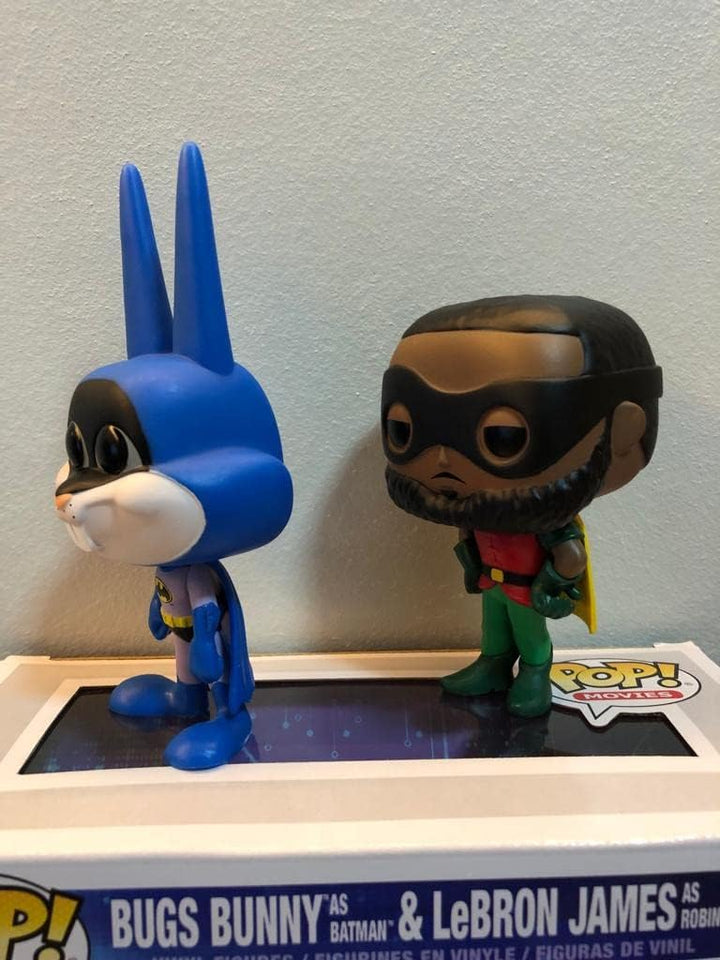 Funko! Pop – 2 Pack Exclusive Space Jam 2 – Bugs as Batman &amp; Lebron James