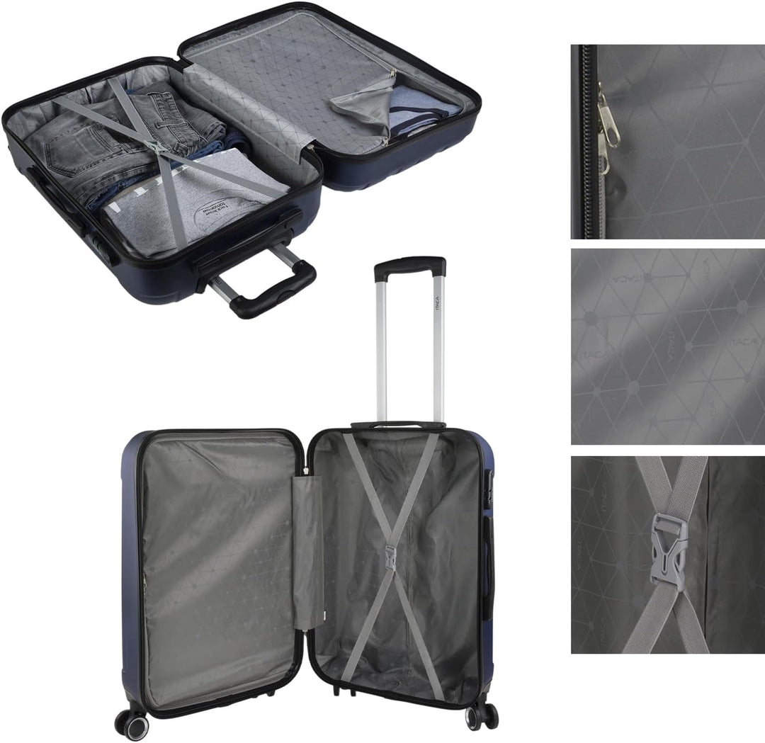 ITACA - Gepäck-Sets, Reisekoffer, Reisekoffer Set, Kofferset, Hartschalenkoffer, Trolley-Set, Luggag