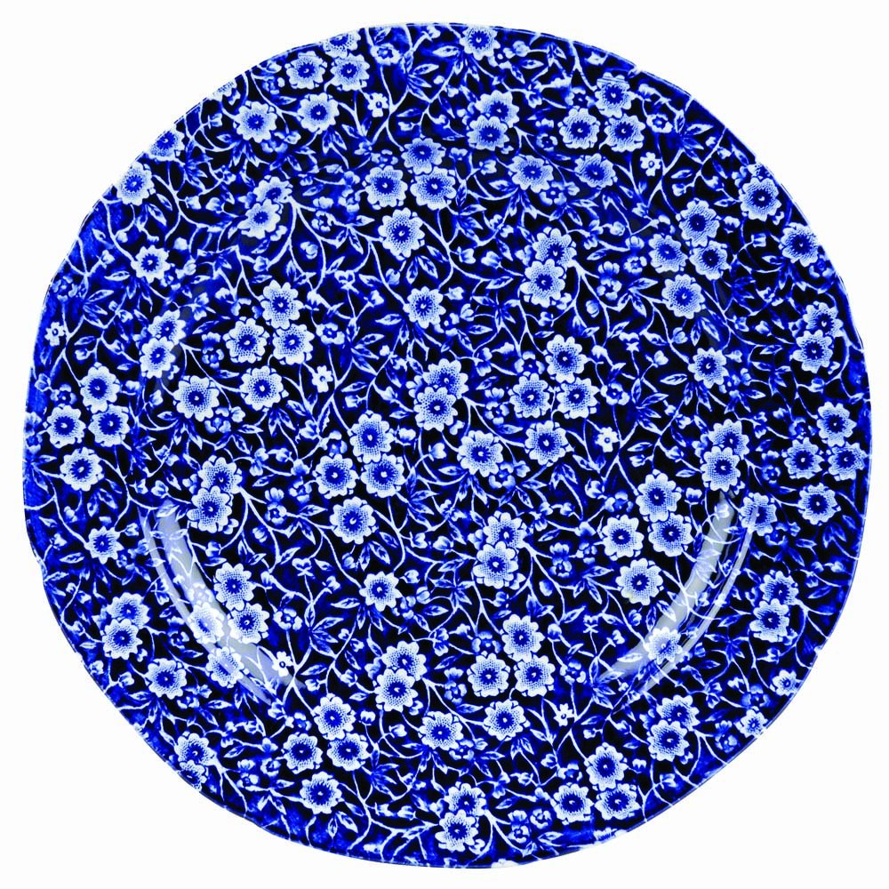 Burleigh Calico Teller 19 cm blau