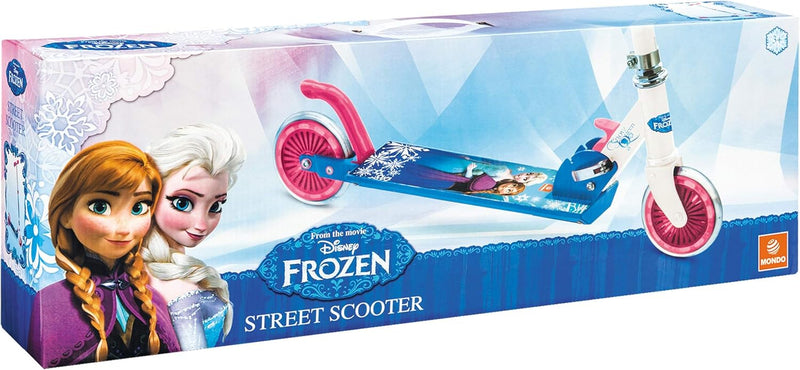 Mondo Toys - Aluminiumroller für Jungen / Mädchen FROZEN - verstellbarer Lenker - 2 Räder - 28221